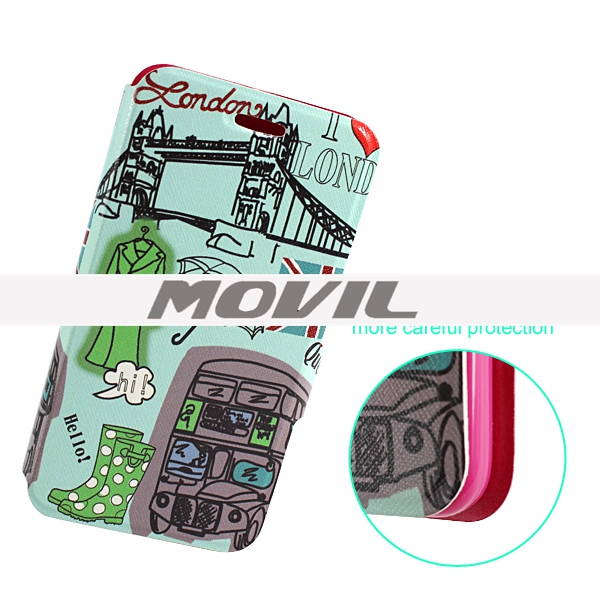 NP-2637 Superficie doble funda para Samsung GALAXY Grand Prime G530-8